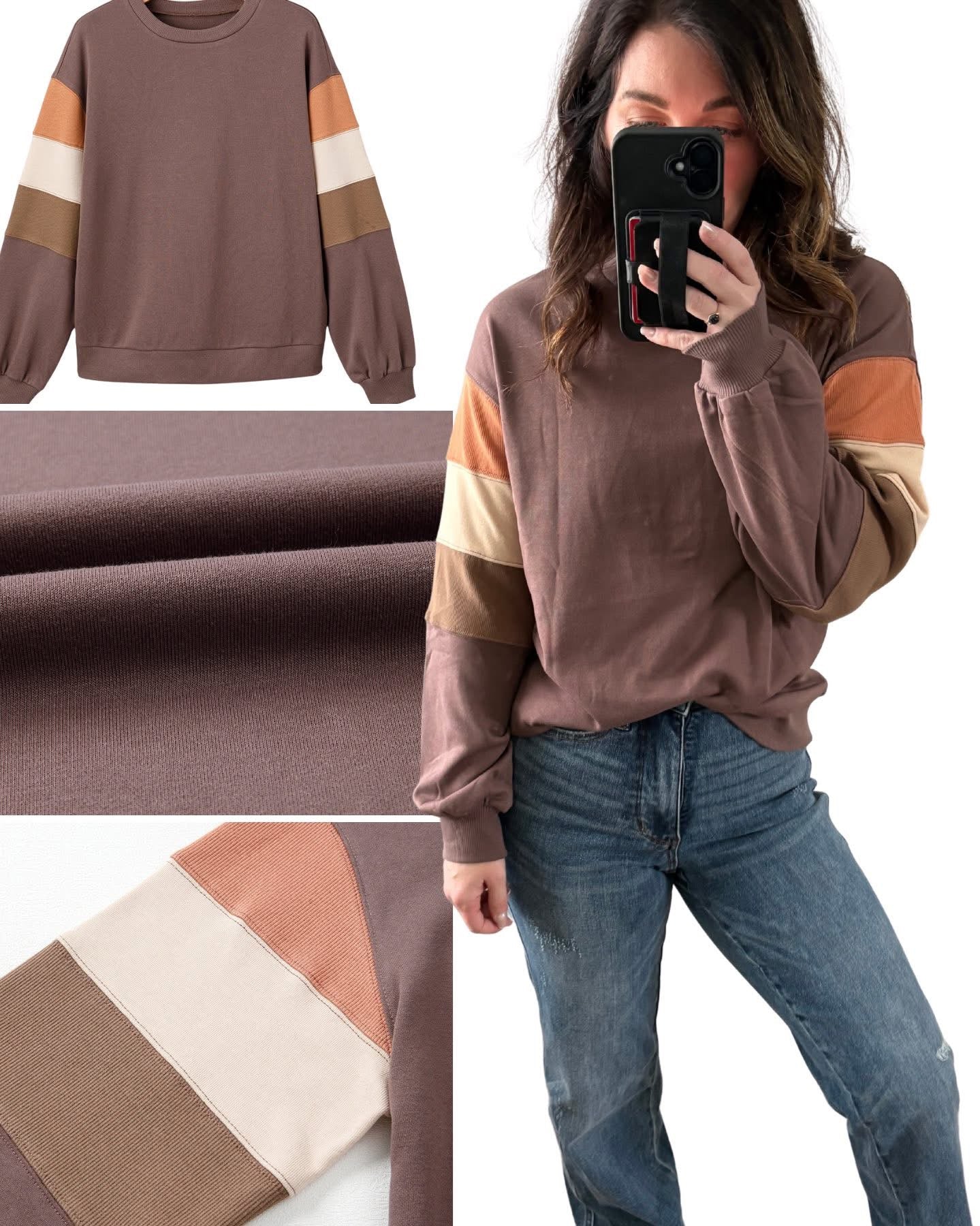 PREORDER: Autumn Block Vibe Pullover
