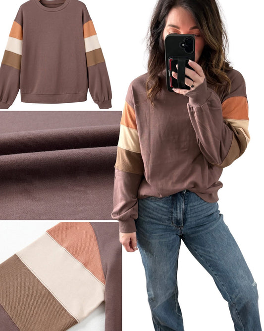 PREORDER: Autumn Block Vibe Pullover
