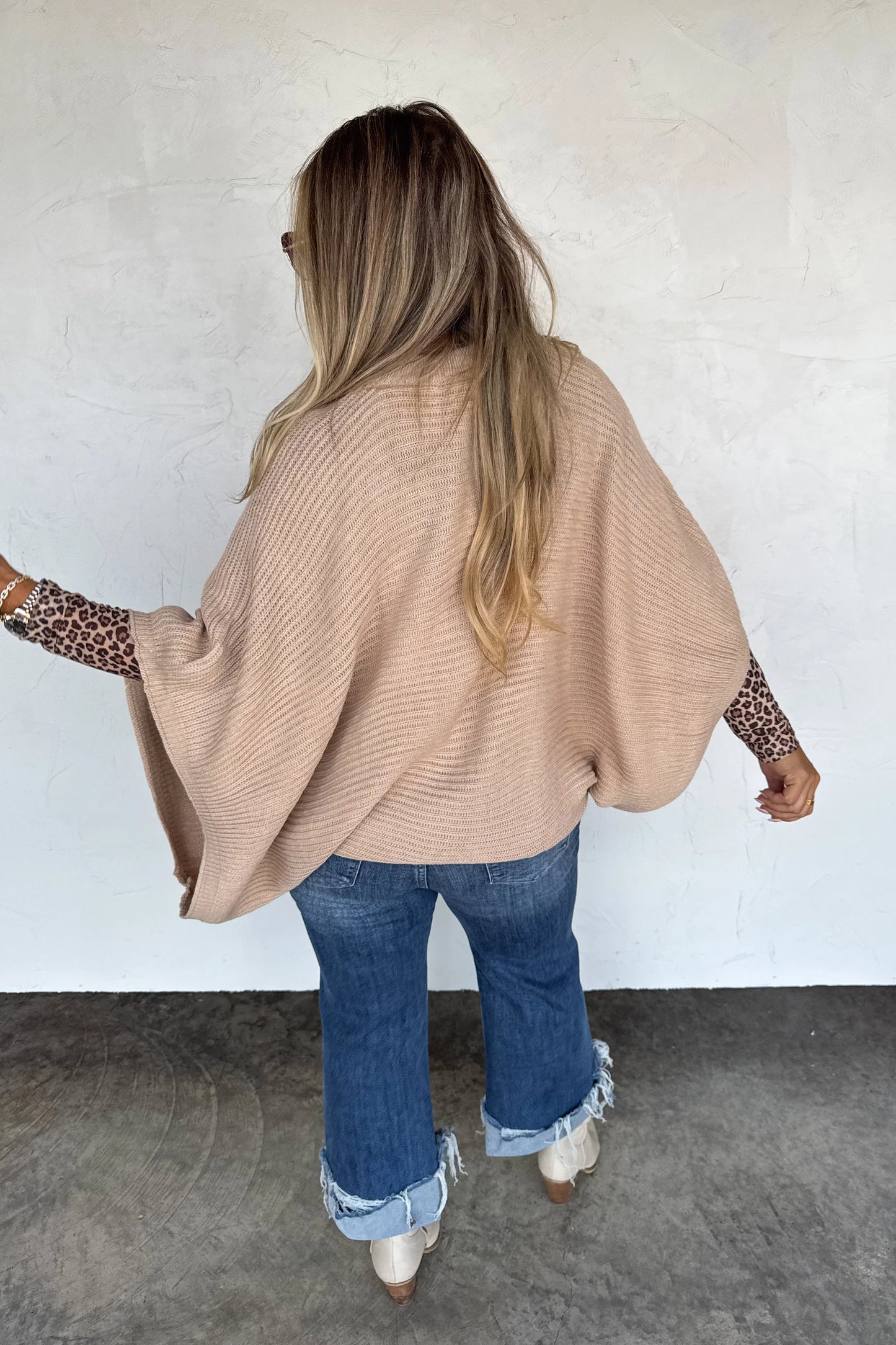 PREORDER: Fall Meg Pullover Poncho, End November Arrival