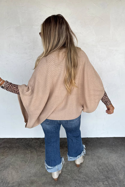 PREORDER: Fall Meg Pullover Poncho, End November Arrival