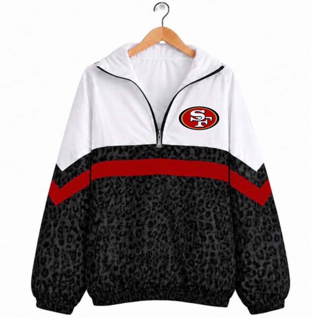 49ers Varsity Remix Quarter Zip Preorder, ETA: 6 weeks