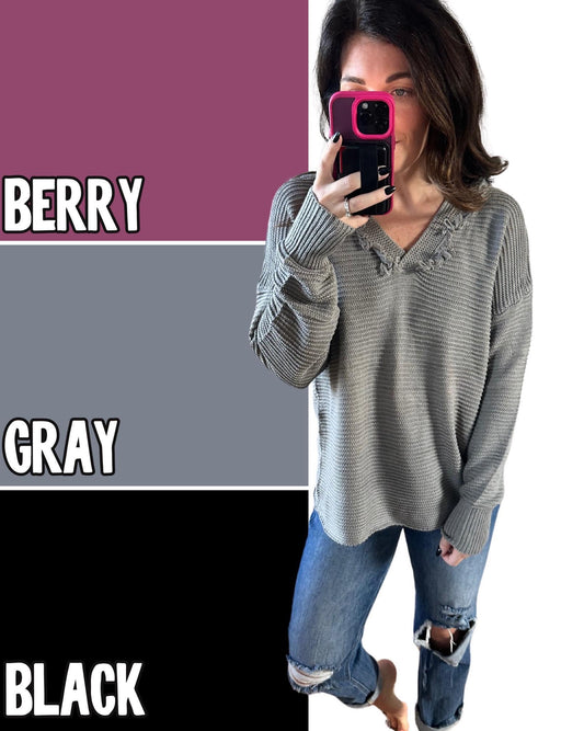 PREORDER: Fray The Day Hooded Sweater