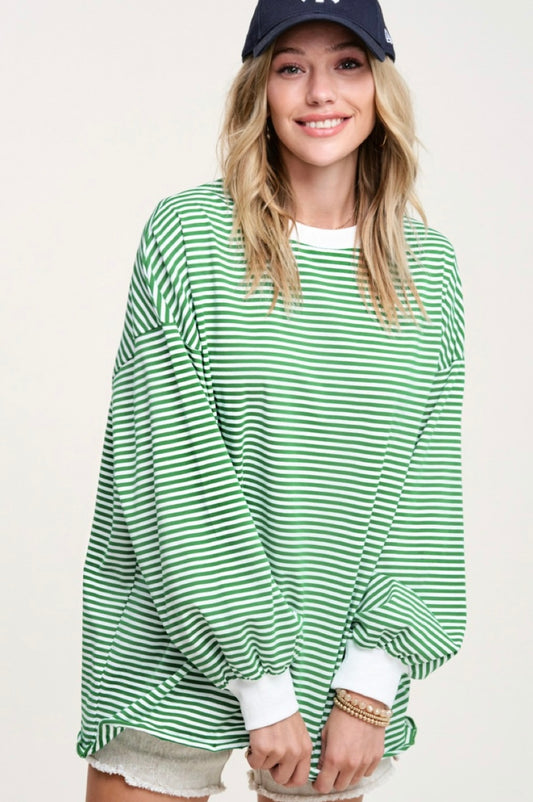 Kelly Stripe Pullover