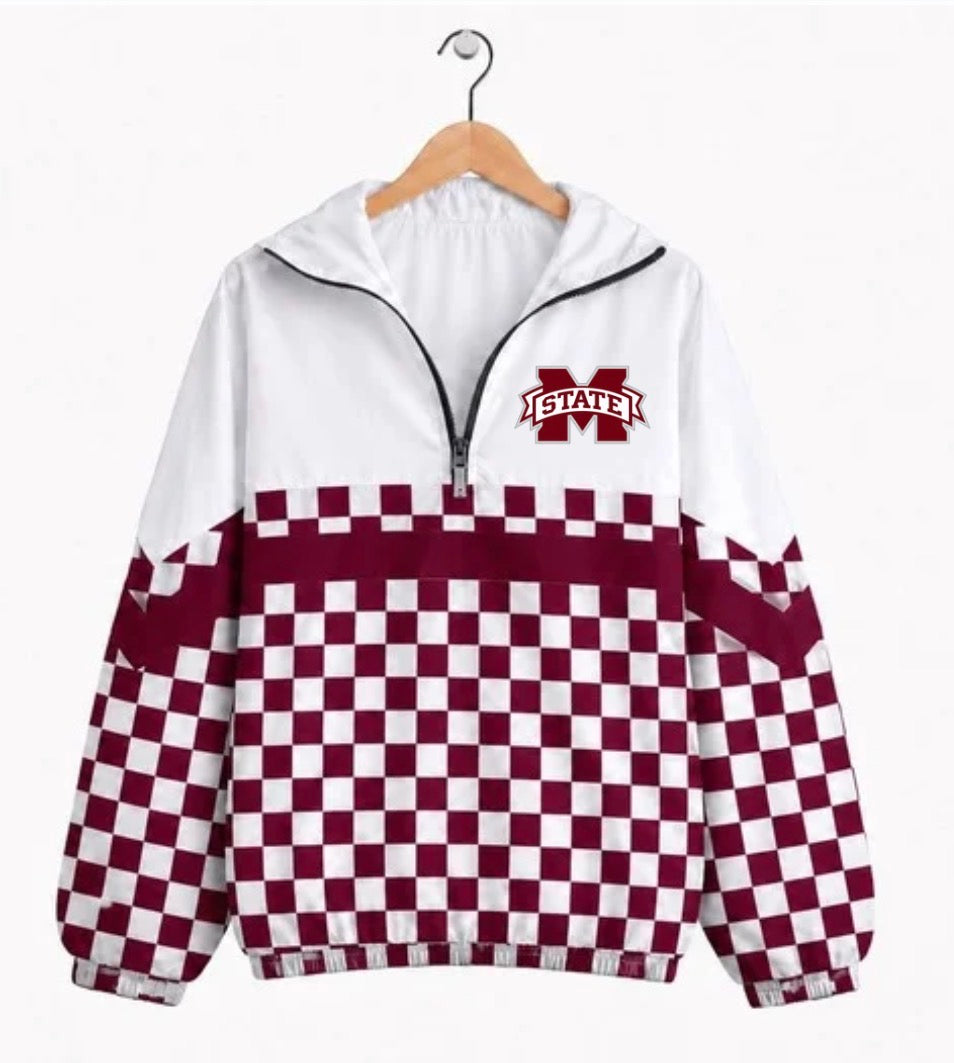 Mississippi Varsity Remix Quarter Zip Preorder, ETA: 6 weeks