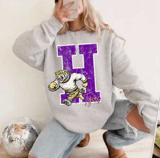 Vintage Distressed H Tigers Preorder