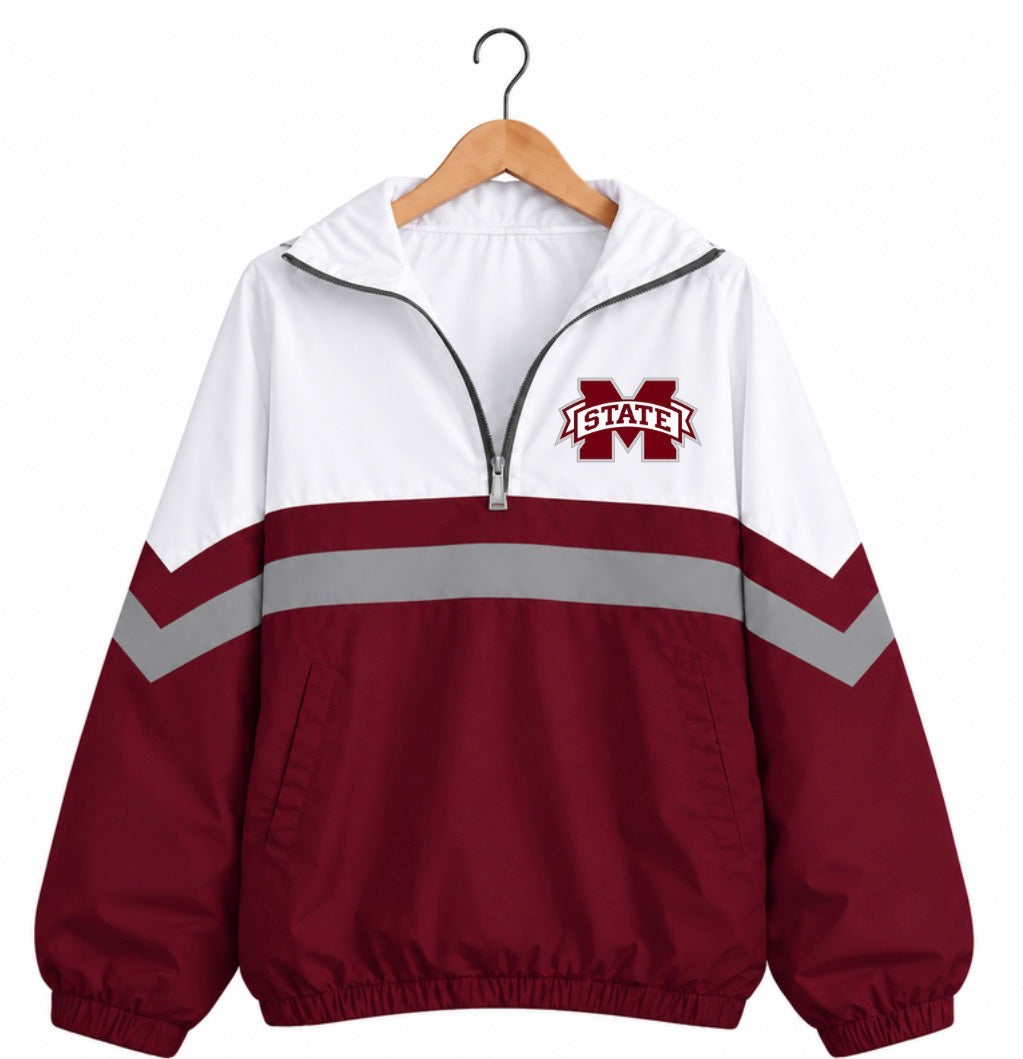 Mississippi Varsity Remix Quarter Zip Preorder, ETA: 6 weeks