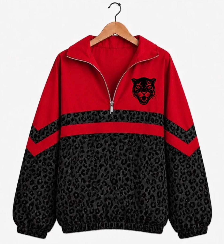 PANTHERS Varsity Remix Quarter Zip Preorder, ETA: 6 weeks