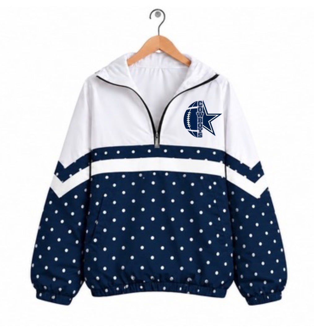 Cowboys Varsity Remix Quarter Zip Preorder, ETA: 6 weeks