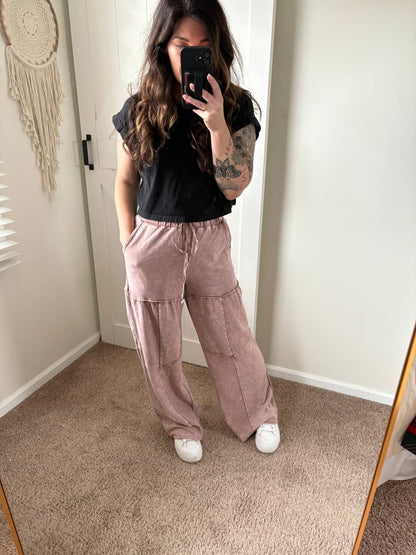 PREORDER: Driftwood Dream Wide Legs