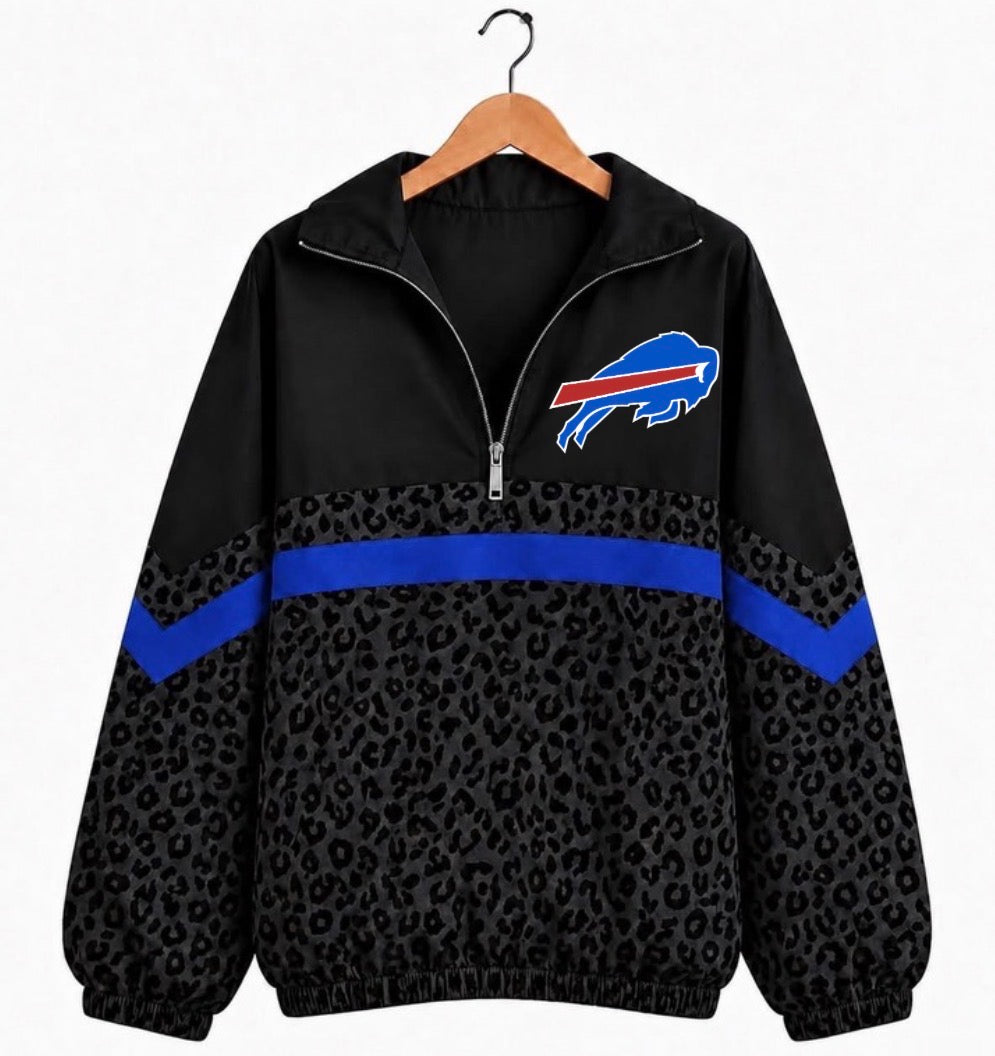 Bills Varsity Remix Quarter Zip Preorder, ETA: 6 weeks