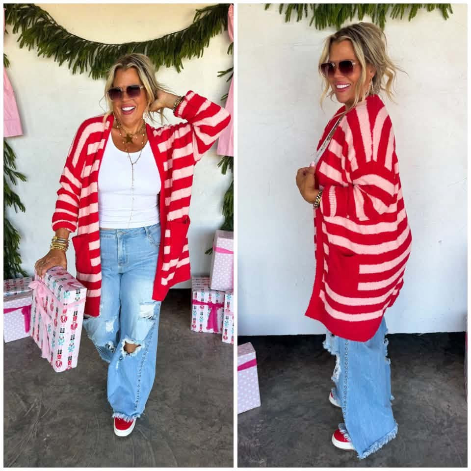 PREORDER: Christmas Cloud Cardigan, Late October Arrival