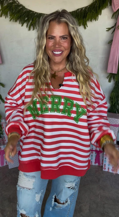 PREORDER: Oversized Christmas Pullover, Late October Arrival