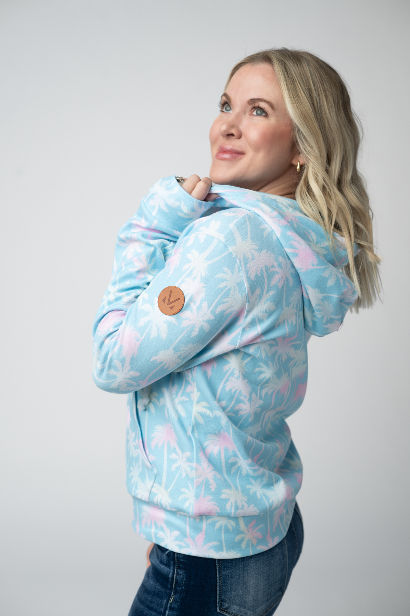 Fullzip Hoodie - Aqua Palm