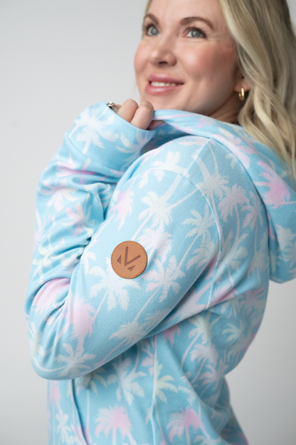 Fullzip Hoodie - Aqua Palm
