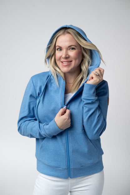 Fullzip Hoodie - Blue