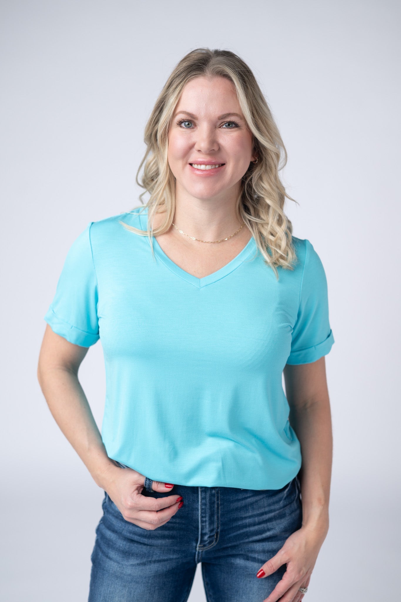 Sophie Tee - Aqua Blue