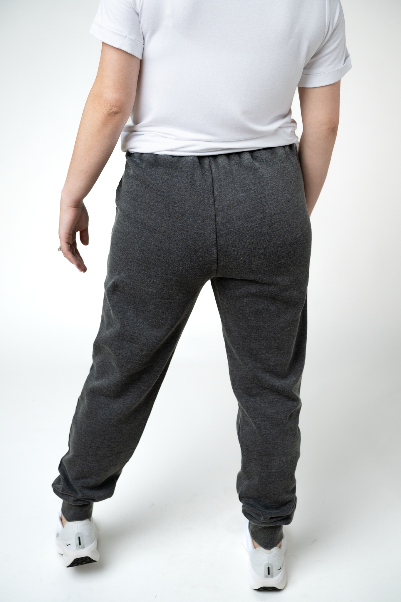 Vintage Wash Joggers - Black