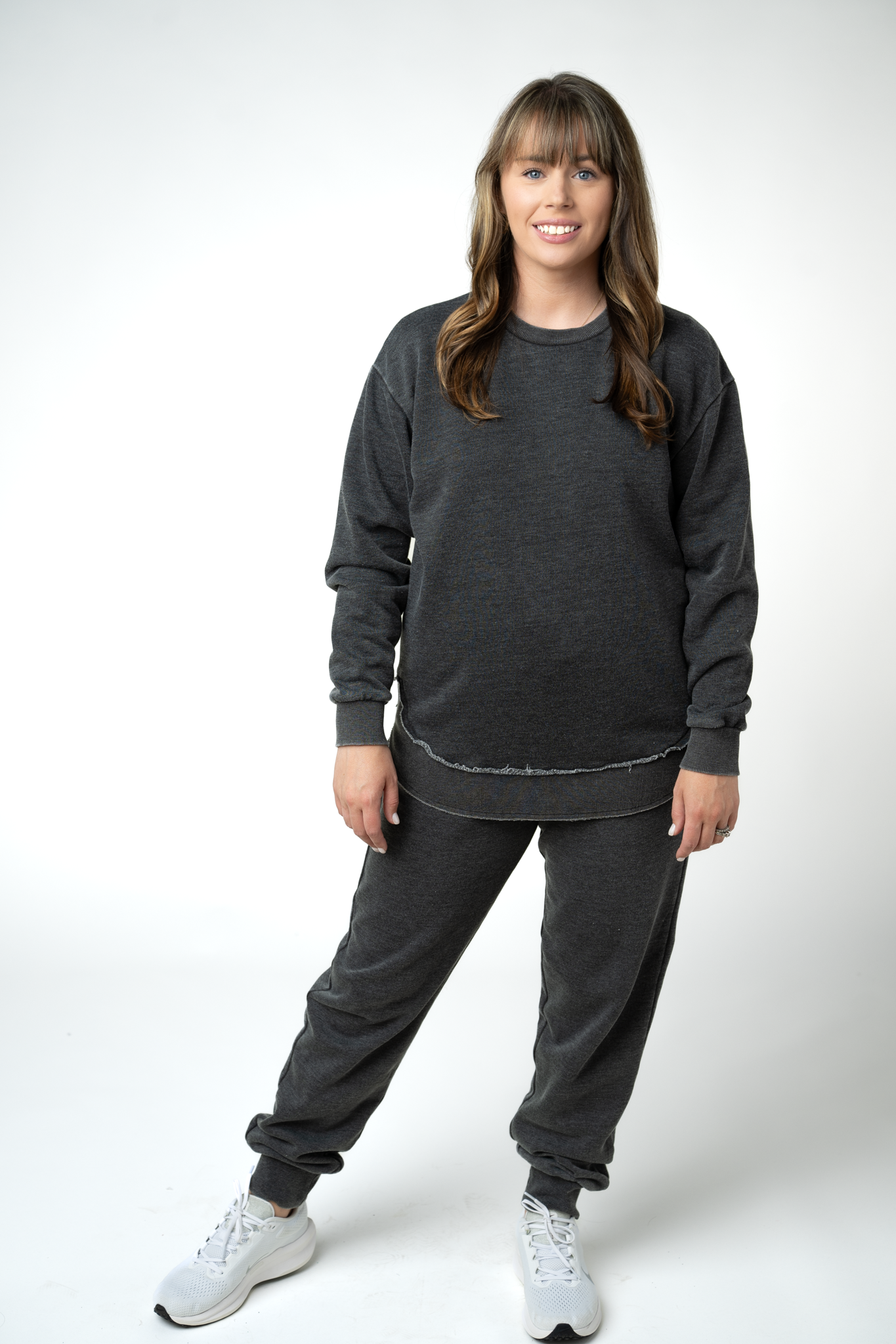 Vintage Wash Pullover - Black
