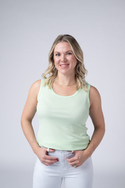 Ava Tank - Lime