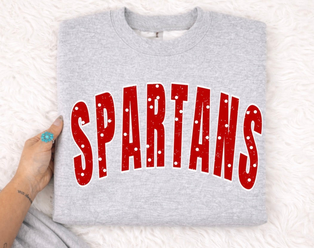 Spartan Pattern Tee Preorder