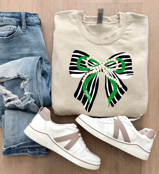 Pearl Trojan Bow Sweatshirt Preorder