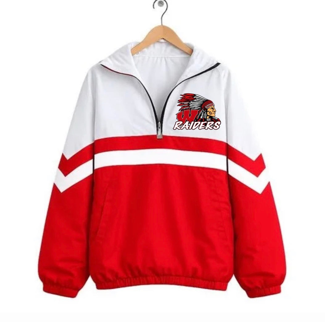 RAIDERS Varsity Remix Quarter Zip Preorder, ETA: 6 weeks