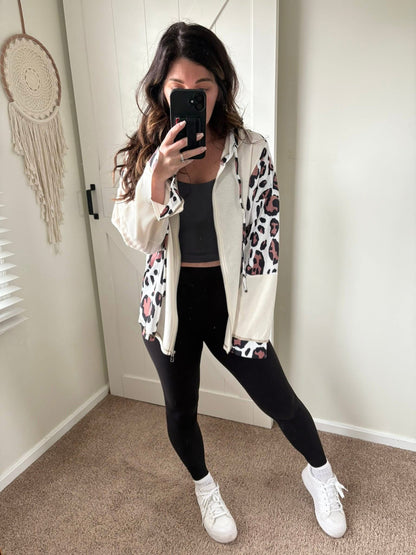 PREORDER: Oversized Wild Side Zip Up Hoodie