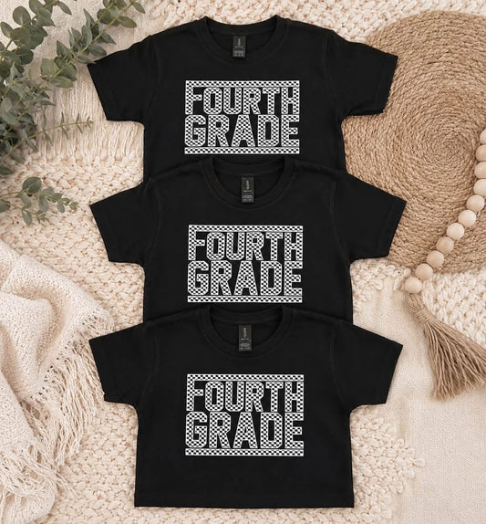 Checkered Grade Tee Preorder