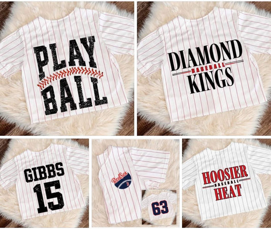 Custom Jersey Preorder