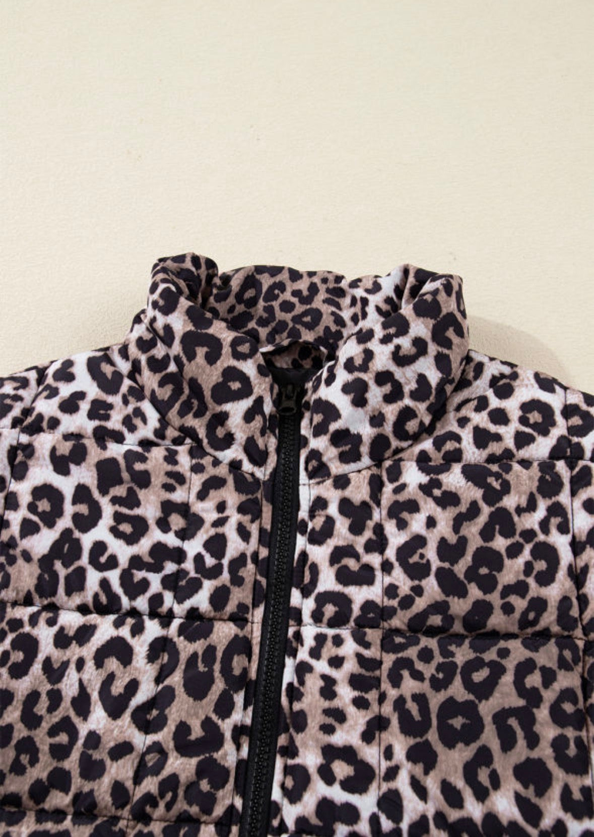 PREORDER: Everyday Leopard Puffer Vest