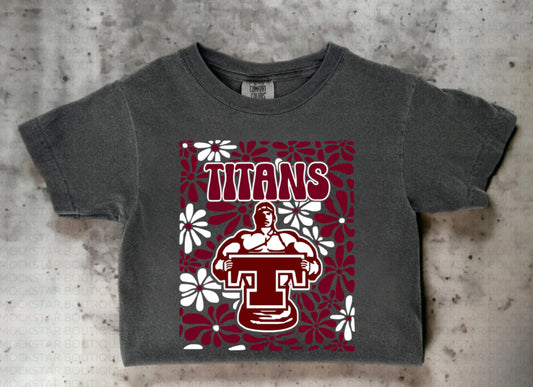 Floral Titans Youth Tee Preorder