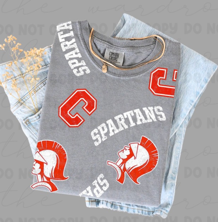 Spartans Custom All Over Graphic Preorder