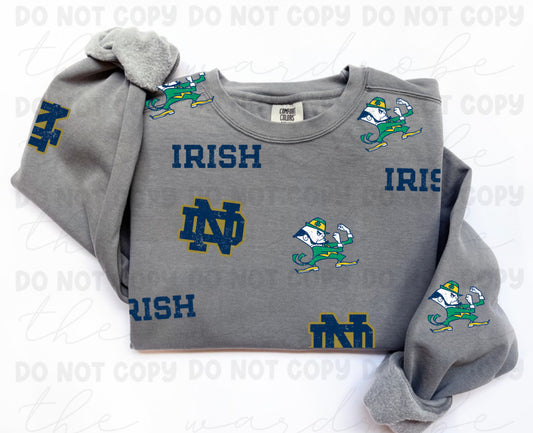 ND Irish Custom All Over Graphic Preorder