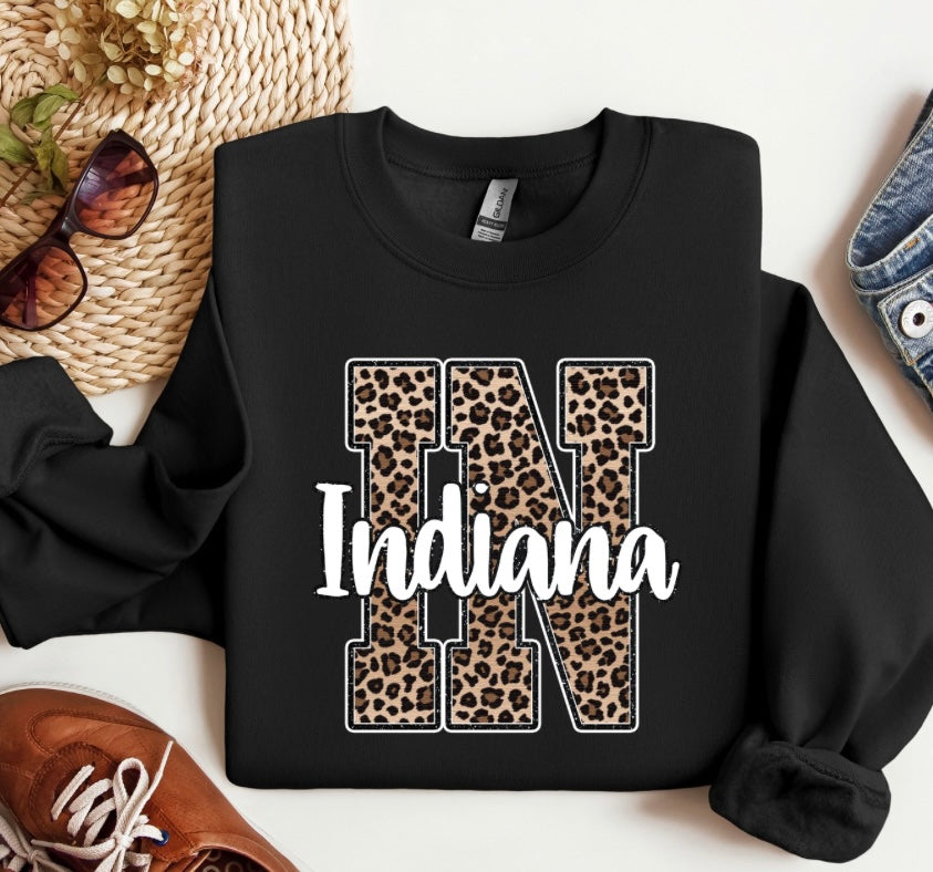 Leopard Indiana preorder (black or brown)