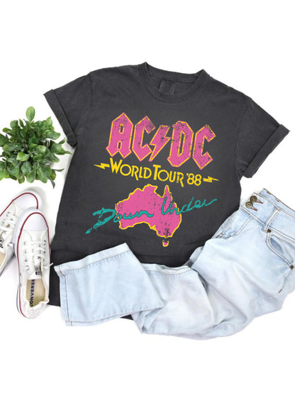 AC/DC band tee/sweatshirt preorder