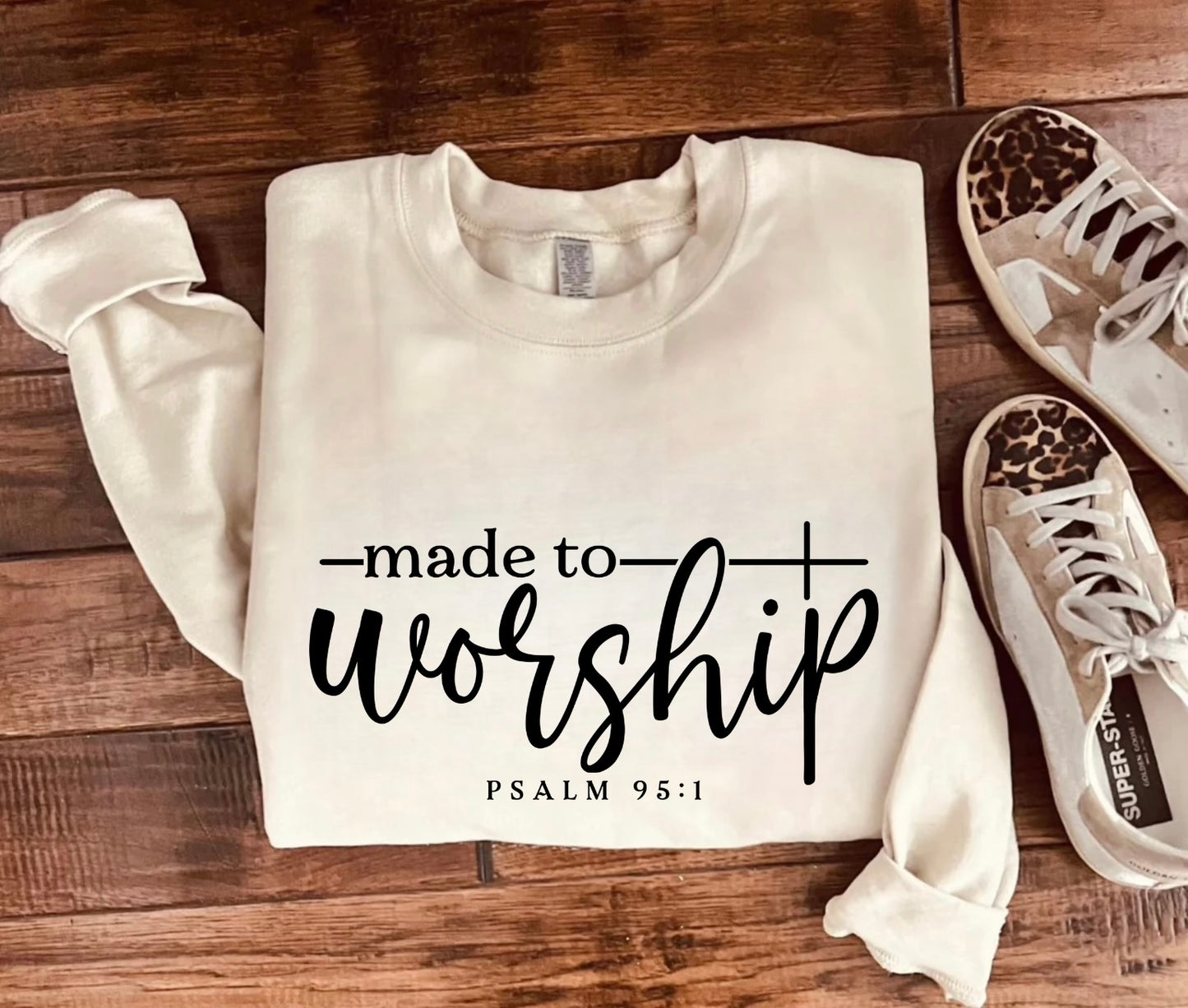Made to Worship sweatshirt preorder