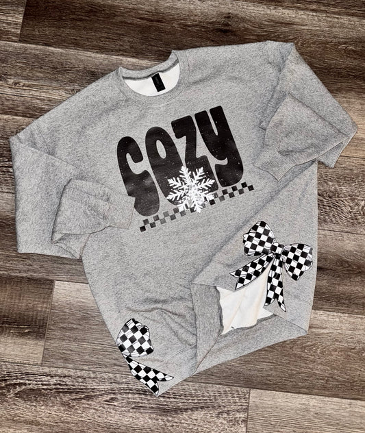 Cozy Bow Sweatshirt Preorder