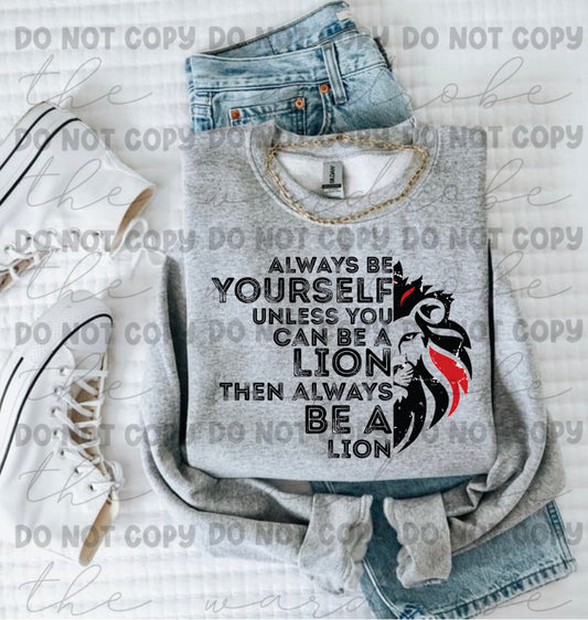 Always Be A Lion Preorder