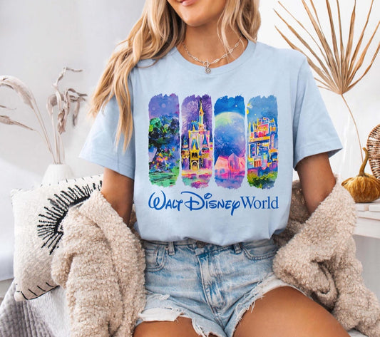 Watercolor Four Parks Preorder