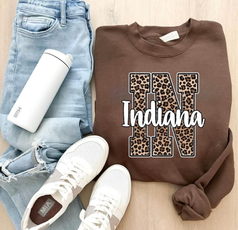 Leopard Indiana preorder (black or brown)