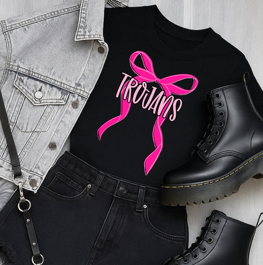 PINK OUT Trojans Bow Preorder