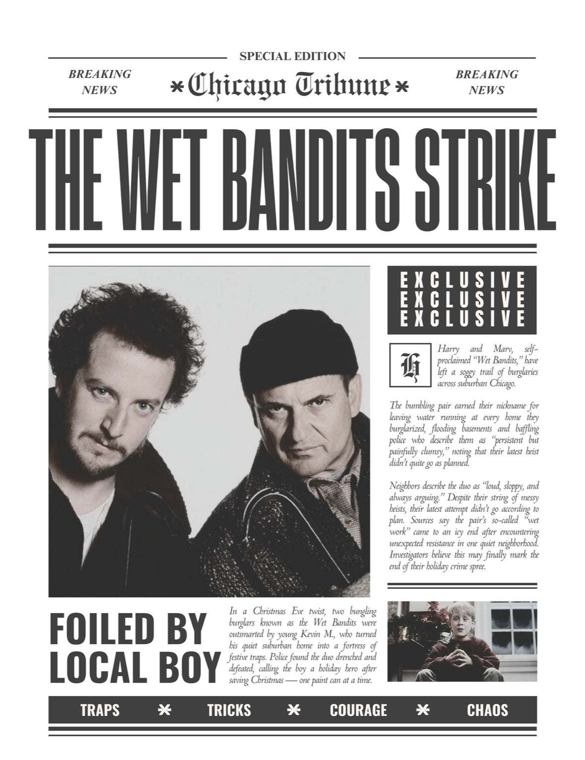 Wet Bandits Preorder