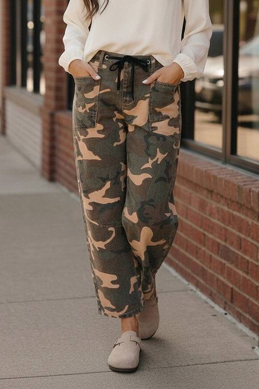 Stealth Mode Camo Drawstring Pants