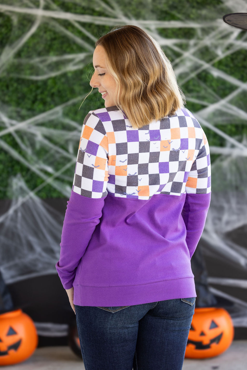Checkered Bats and Purple