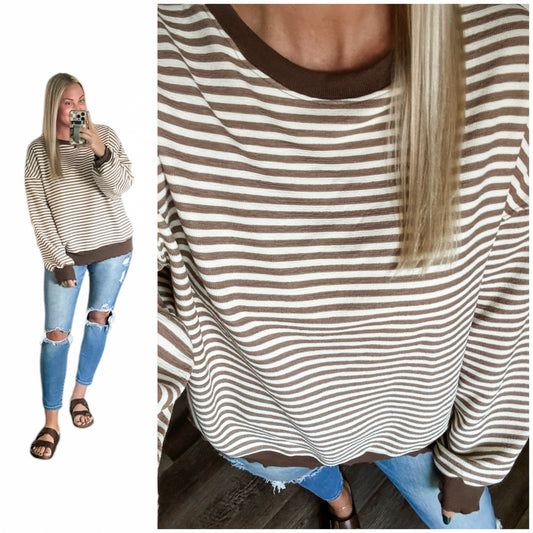 Preorder: Easy Stripes Pullover