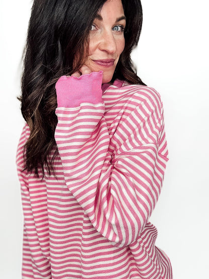 Preorder: Easy Stripes Pullover