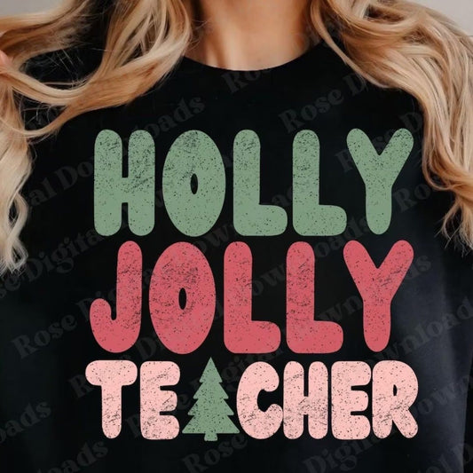 Holly Jolly Teacher Preorder