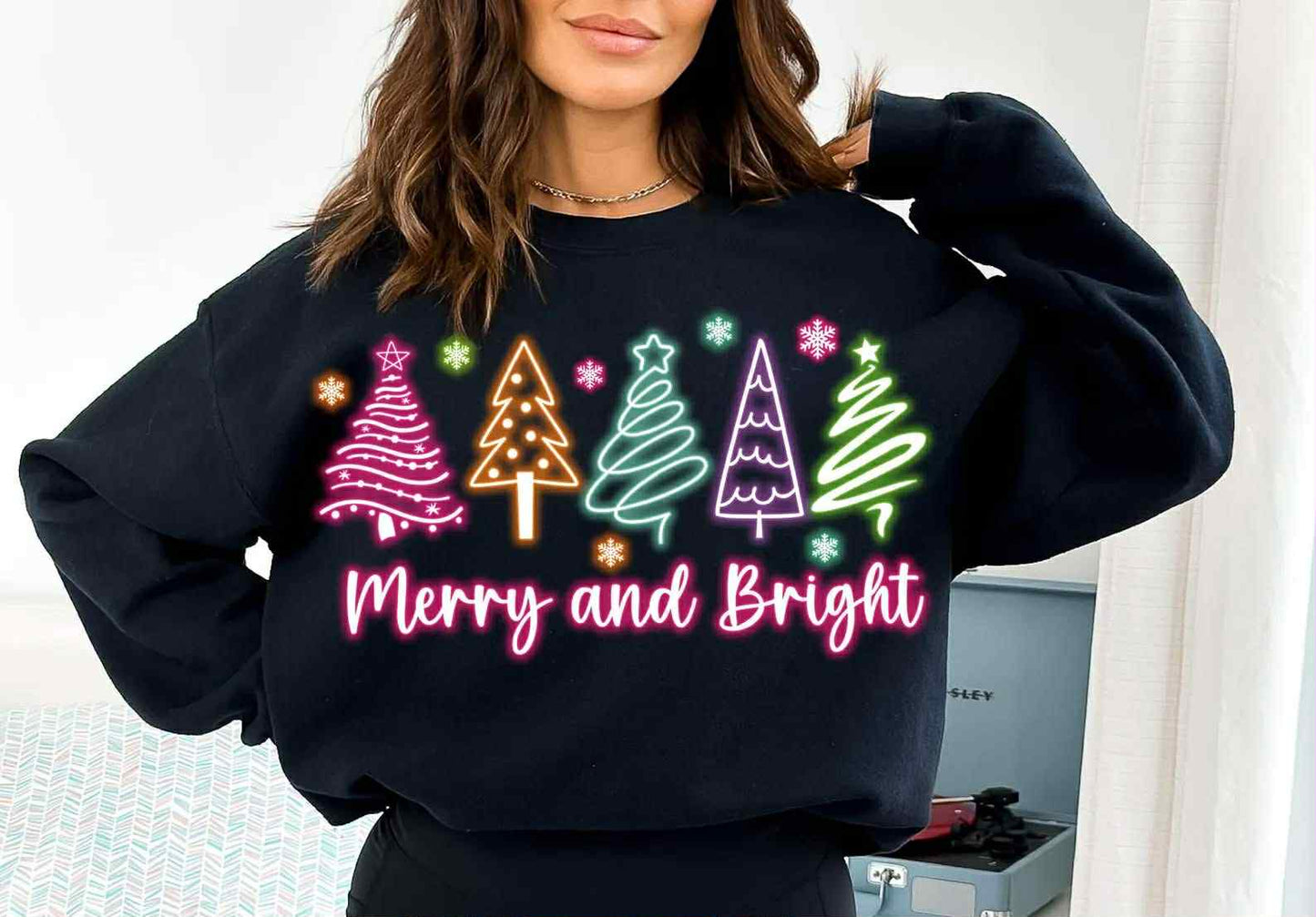Merry & Bright Sweatshirt Preorder