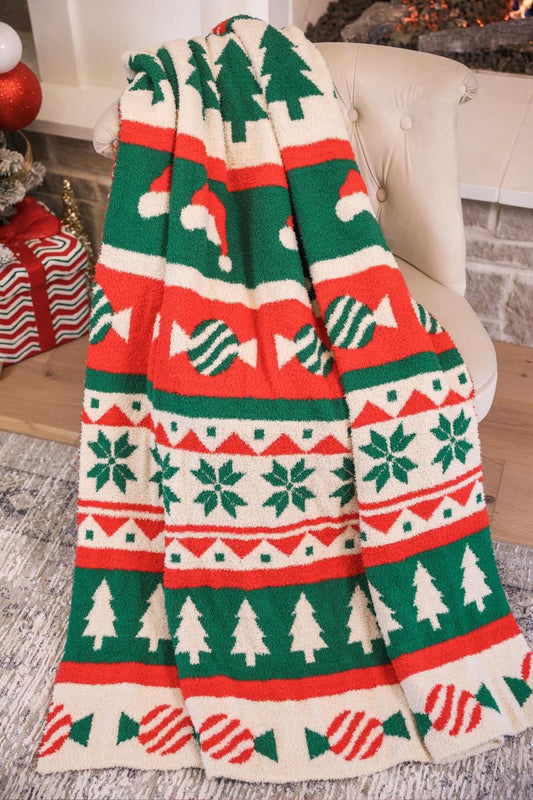 Cozy Christmas Nights Blanket