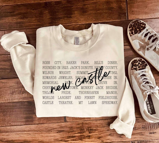 New Castle Things Sweatshirt preorder